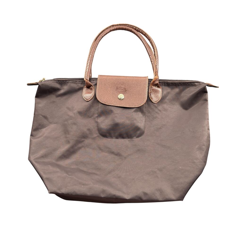 Longchamp Le Pliage Tote Bag Large Brown Nylon Shoulder Bag